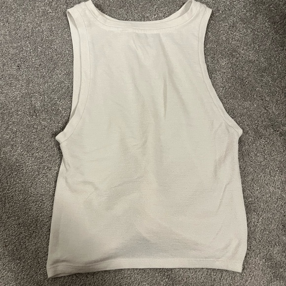 Aritzia White Tank Top - Picture 3 of 3